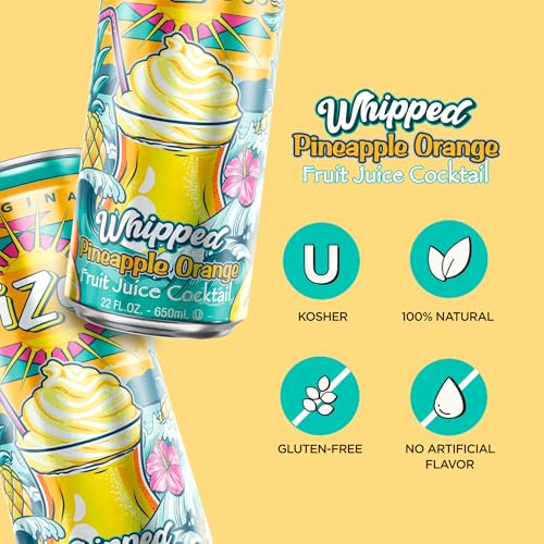 Image of AriZona Whipped Pineapple Orange |Fruit Juice Cocktail | 22 Fl Oz (12 Pack)