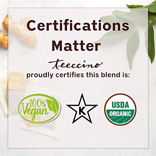 Teeccino Chicory Coffee Alternative – French Roast – Ground Herbal Coffee That’s Prebiotic, Caffeine-Free & Acid Free, Dark Roast, 11 Ounce #TOP5