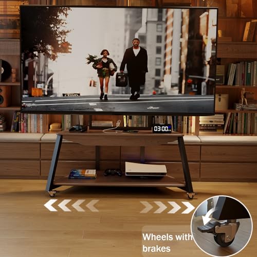 Soporte móvil para TV con ruedas hasta 100 pulg. miniatura 6