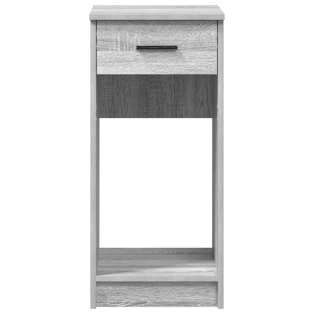 Computerschrank mit Schublade Grau Sonoma 35x45x77 cm, Büroorganisation Aufbewahrungslösung Dieser PC-Schrank aus robustem Holzwerkstoff bietet optimalen Stauraum und schützt