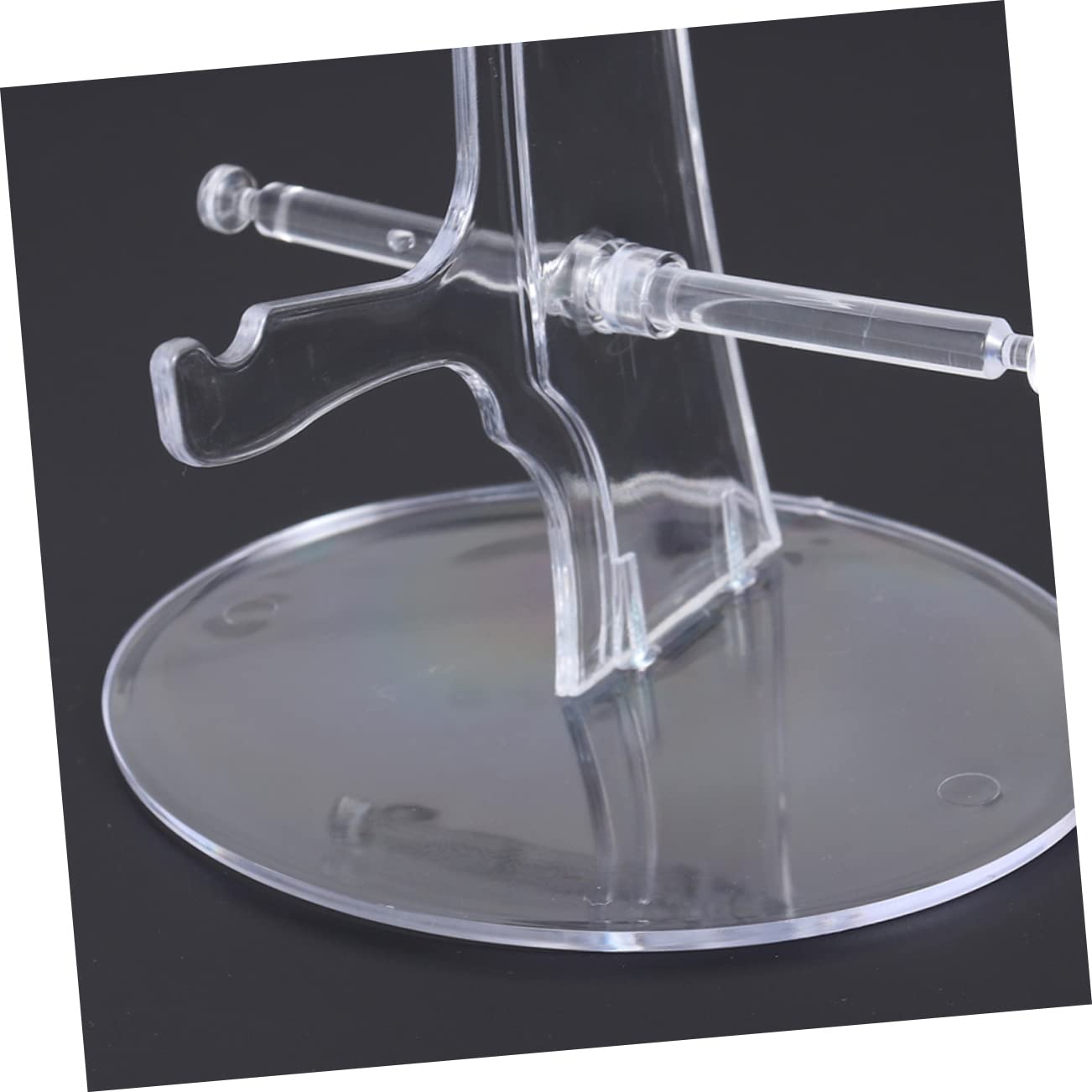 Garneck Plastic Eyeglass Organizer 3 Tier Glasses Display Stand Sunglasses Rack for Home Shop Office