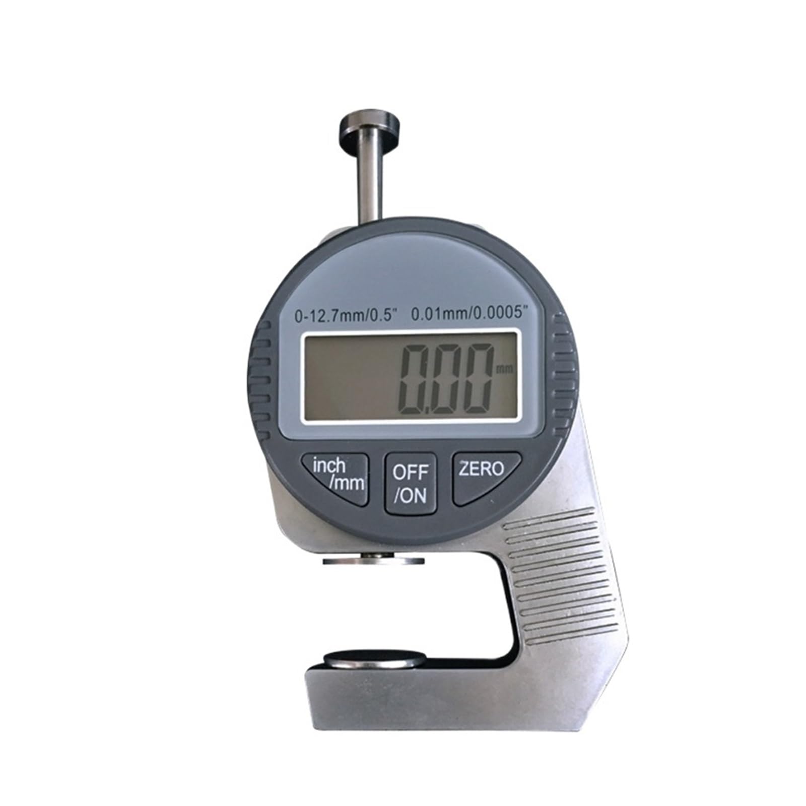 Mini 0.01mm Cyfrowy Miernik Grubości 0-10mm Duży LCD Elektroniczny Wskaźnik Zegarowy Gąbka Narzędzie Do Pomiaru