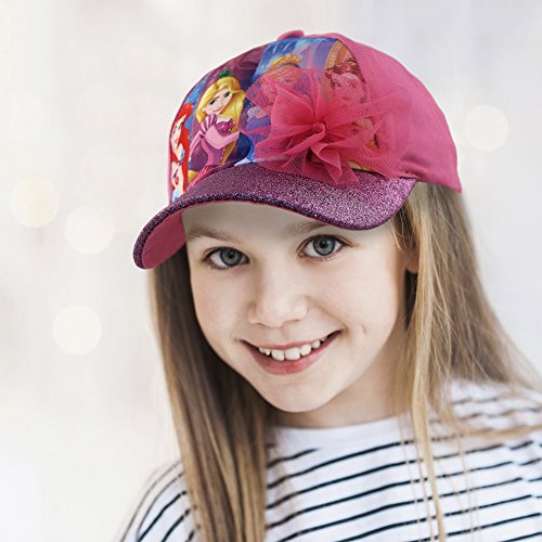 Disney PRS60878AZ Girls Princess Glitter Baseball Cap thumb #3