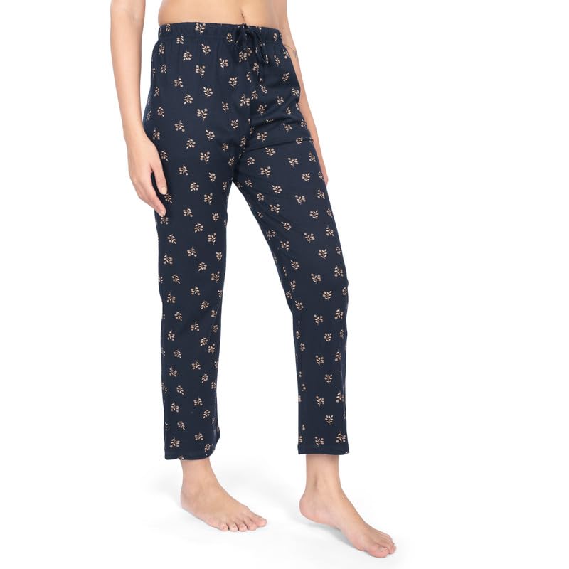Image of Real Basics Women's Cotton Printed Pyjama Pack of 1