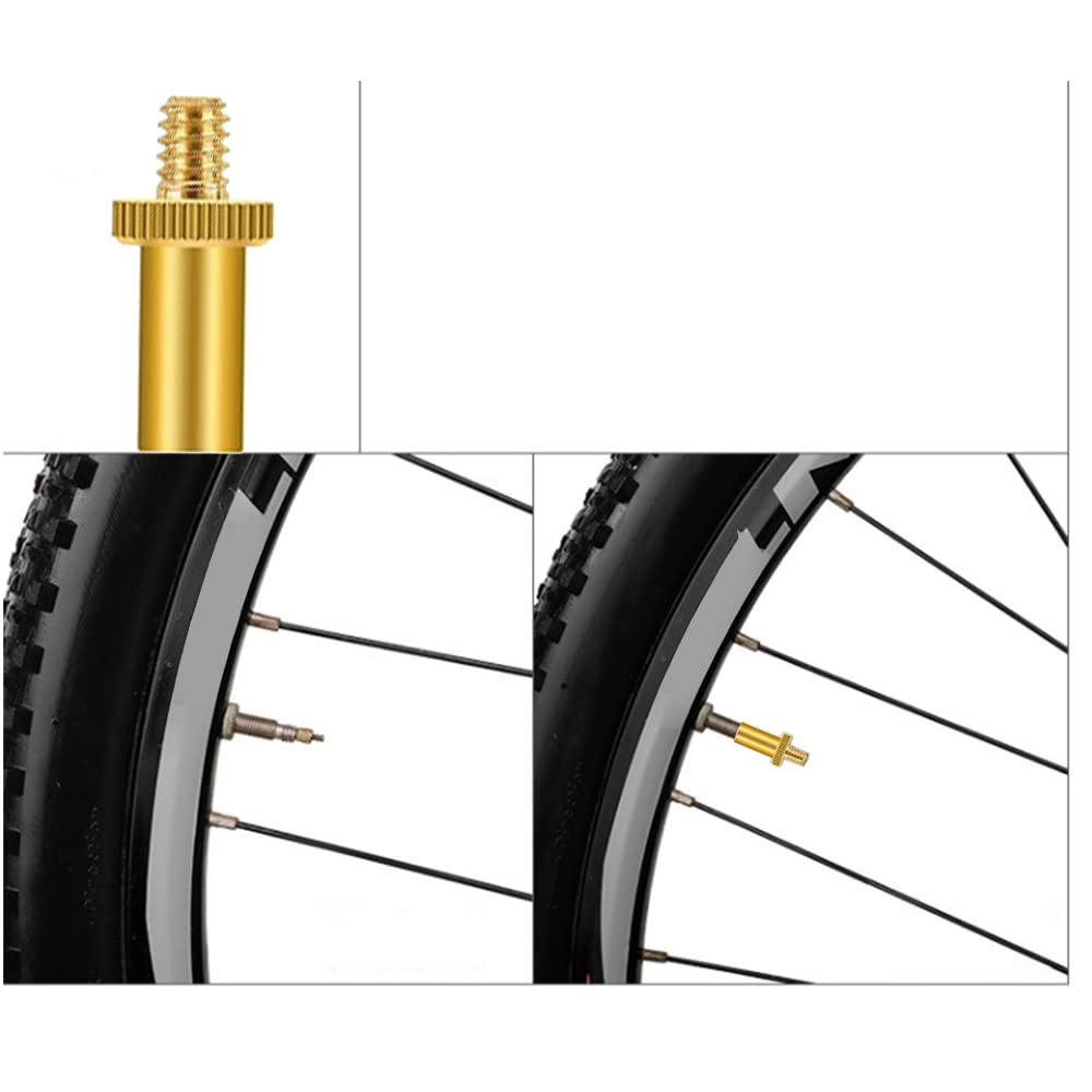 Amazon | 36点入 自転車 バルブアダプター ユニバーサル 自転車バルブ