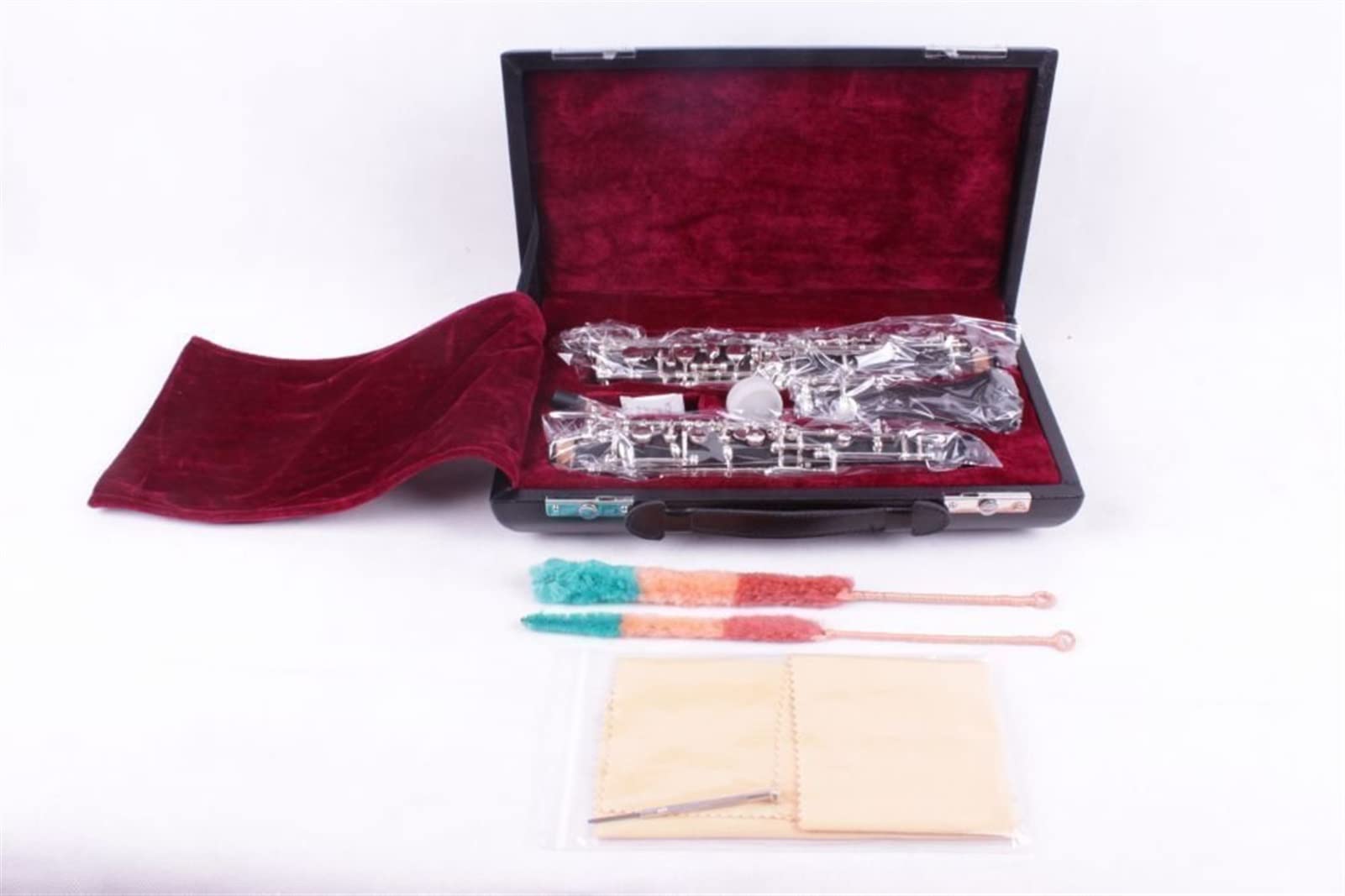 Strumento Oboe Professionale Oboe C Key Ebanite Wood 3rd Octave Left F Risonanza F con Caso Principiante di Oboe