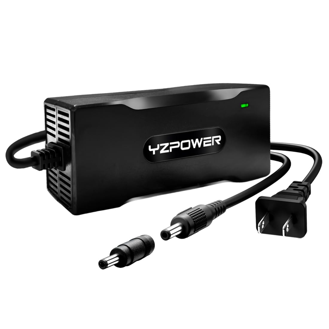 42V 2A Fast Charger for Electric Bike/Scooter-36V Lithium Battery Charger with 5.5mm & 2.1mm Connectors, Compatible with Hiboy/Swagtron/ANCHEER/Electric Bicycle/Hoverboard/Self-Balancing Scooter