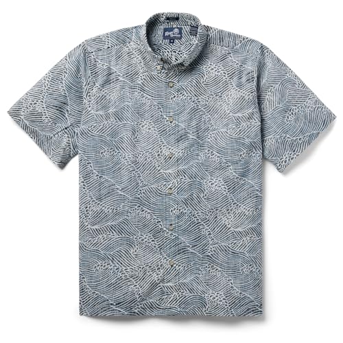 Reyn Spooner Oceanic Hawaiian Aloha Shirt - Button Front