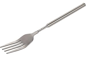 ORULA Telescopic Fork, Extendable Dinner Fruit Dessert Fork