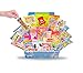 Japanese Snacks & Candy Dagashi with English Pamphlet 30 Pieces Custom Gift Set (Box)