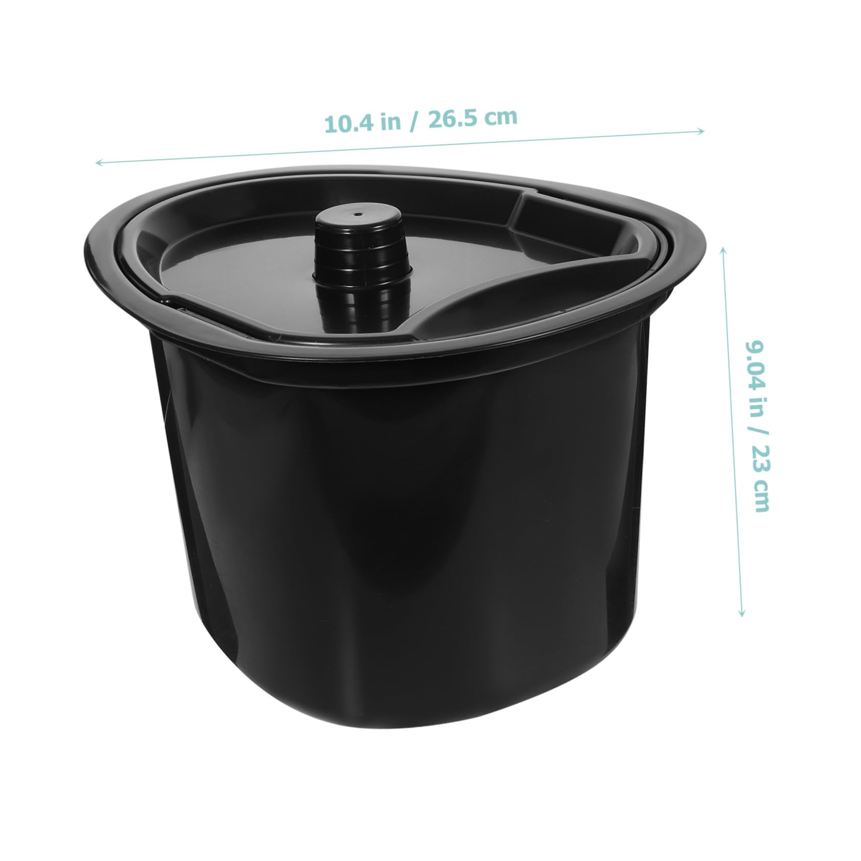 NULYLU Chamber Pot for Elderly Pregnant Women Boys and Girls Urinal Pot Lid Plastic Potty Spittoon Portable Commode Bucket