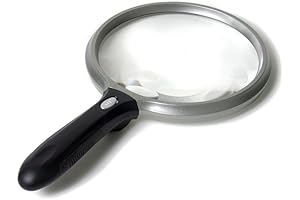 Mighty Bright 87610 Lighted 5" Round Magnifier: Mighty Sight Glasses for Crystal-Clear Vision