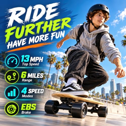 DresKar Beginner Electric Skateboard