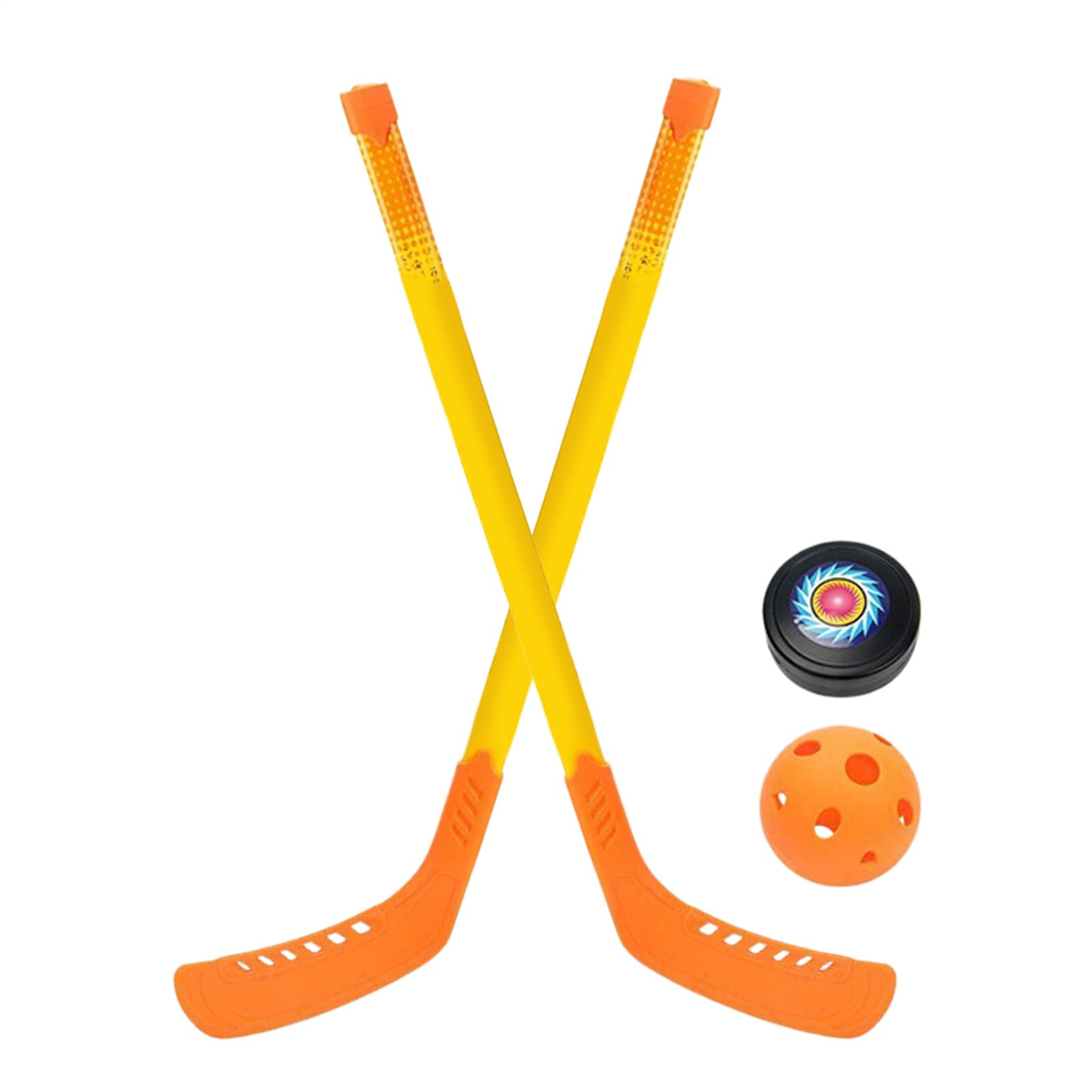Generisch Set da hockey per bambini, mazza da hockey e palline | set da hockey per principianti e ragazze