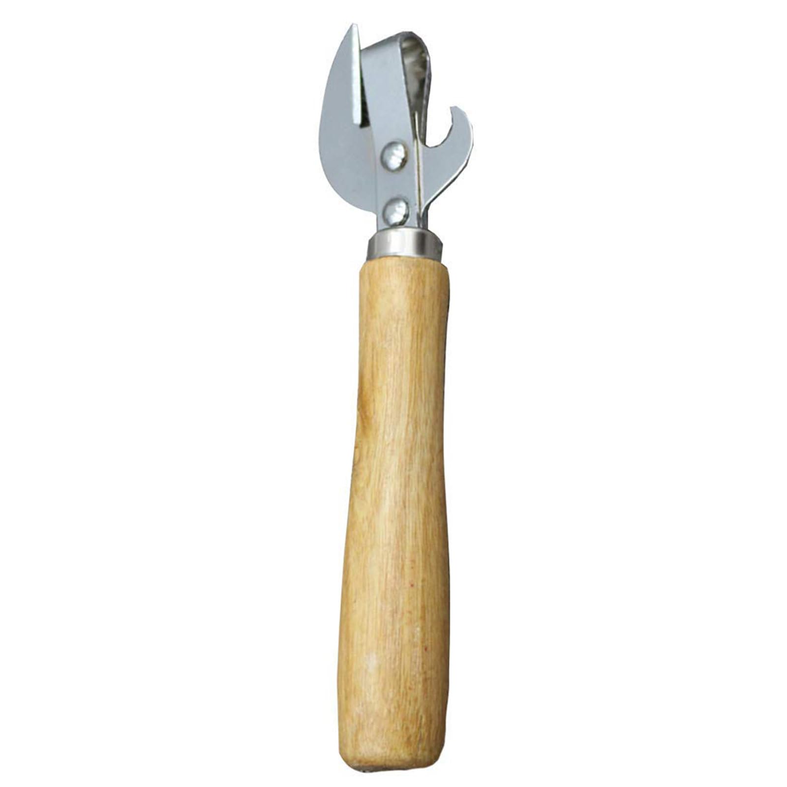 Safe Manual Metal can Side Cut Tin Lid Remover Steel Professional Ergonomic opener with Wood Handle Kitchen Tools
