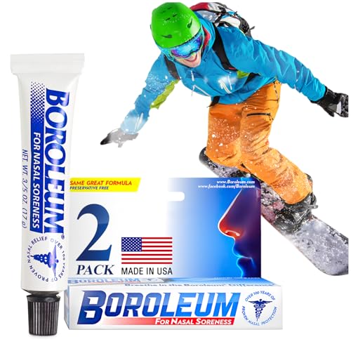 Boroleum (2-Pack for Nasal Soreness 17 Grams 3/5 Ounce Tube