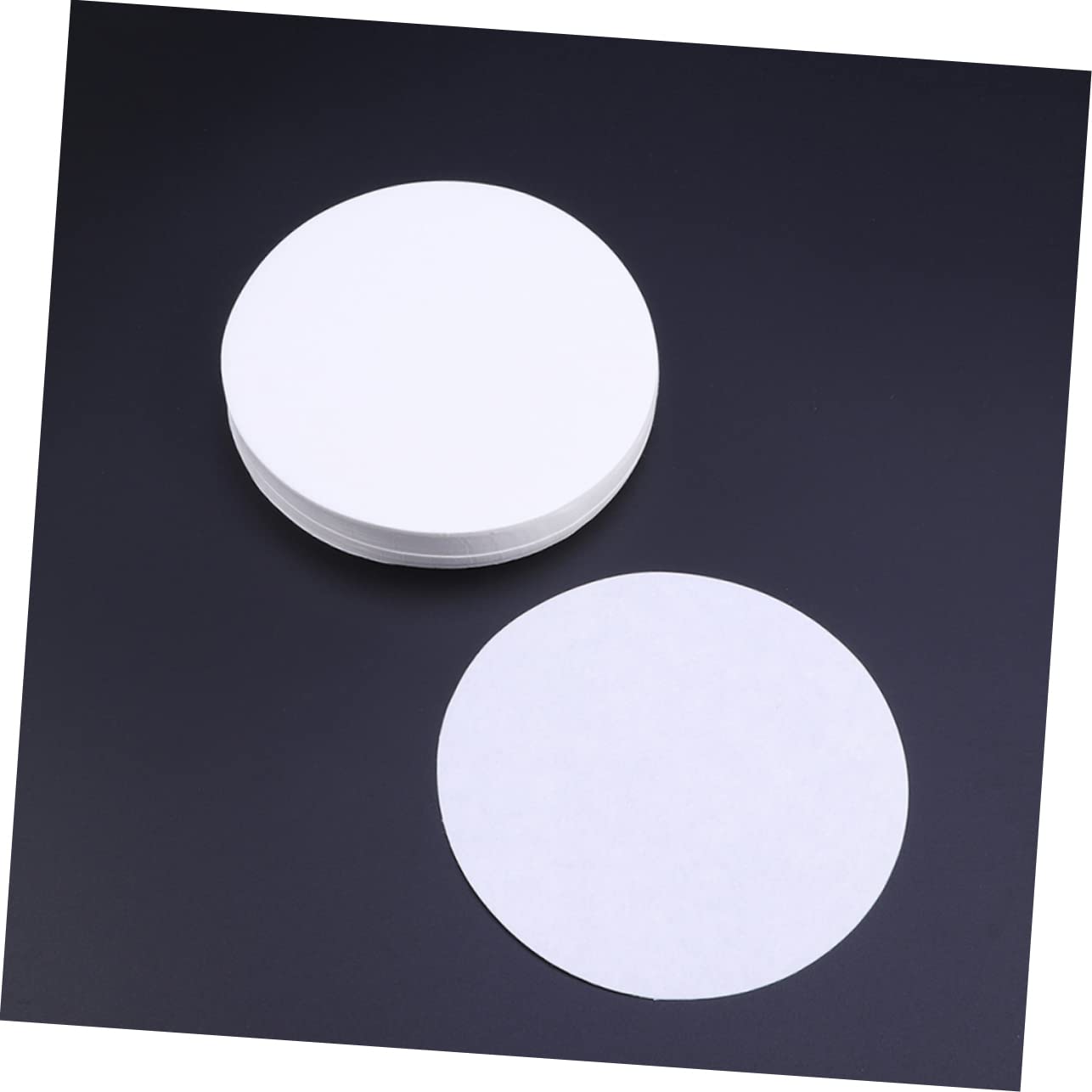 iplusmile Carta da Filtro Flusso Medio Carta da Filtro Qualitativa per Laboratorio di Diametro Adatto per Chimica e Esperimenti Scolastici