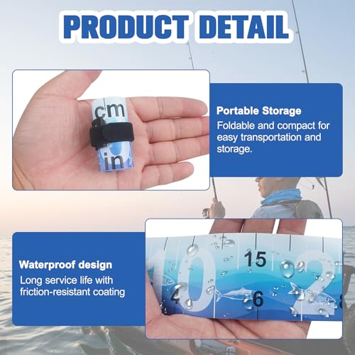Cinta métrica plegable portable de 35 pulgadas miniatura 4