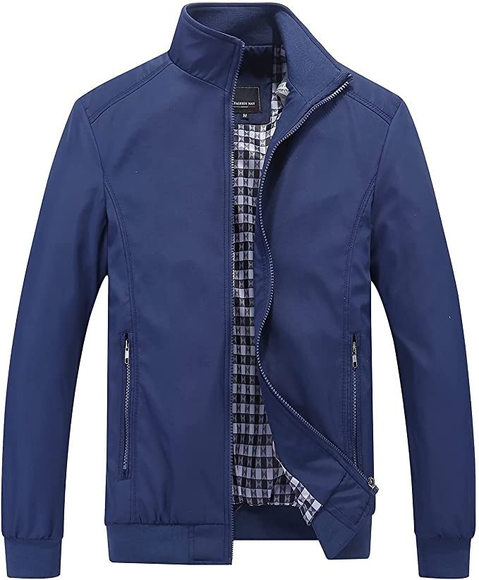 Giacca Bomber Leggera Uomo - Casuale, Sportiva, Con Tasche Multiple - Perfetta Per L'Estate - 3