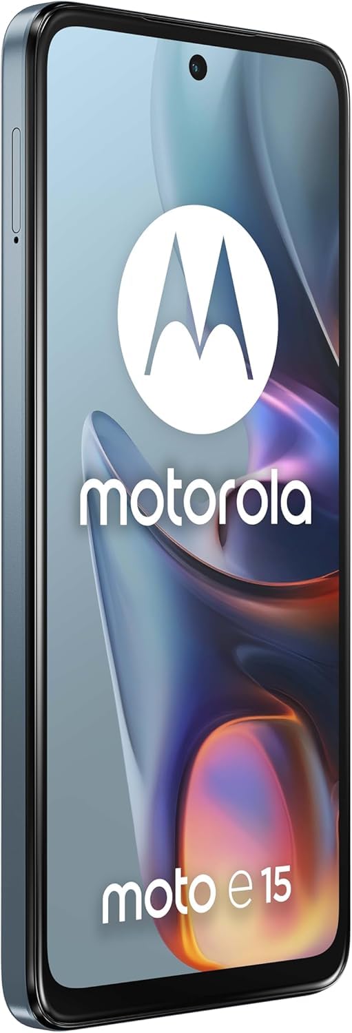 Motorola moto e15 16,9 cm [6.67] Doppia SIM Android 14 Go edition 4G USB tipo-C 2 GB 64 GB 5200 mAh Blu (Smartfon Motorola Moto E15 2/64GB Mist)