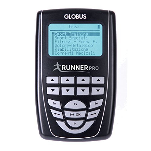 GLOBUS - RUNNER PRO - Electrostimulator 4 channels - 254 prog by Globus