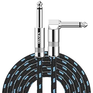 🎸[Wide Application, Strong Compatibility]: Sovvid guitar cord is suitable for the devices of electric acoustic guitar, mixer, power amplifier, bass,ukulele, speaker, microphone, keyboard, pedal effector, electronic organ or drum, decoder, equalizer a...