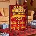 VICOMY 2025 Whiskey Advent Calendar,24-Day Whiskey-Themed Countdown A Daily Tasting Journey Through the World Flavors of Whiskey (Brown Whisky)