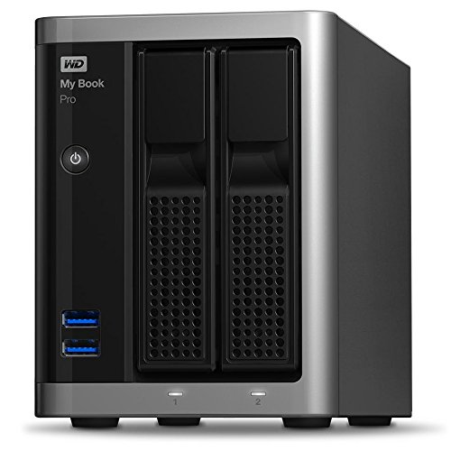 Preisvergleich Produktbild WD My Book Pro 6TB - Desktop RAID External Hard Drive für Apple Mac - Zwei Thunderbolt-2-Ports 20 Gb / s - USB 3.0 - WDBDTB0060JSL-EESN