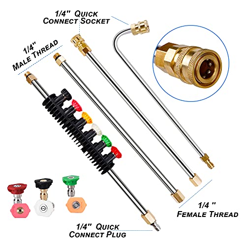 image for Twinkle Star Pressure Washer Extension Wand Set, 8.5 ft Replacement La