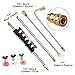 Twinkle Star Pressure Washer Extension Wand Set, 8.5 ft Replacement Lance with 6 Nozzle Tips, 4000PSI