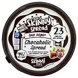 The Skinny Food Co. Chocaholic Hazelnut Flavoured Spread, 400g, Chocolate, 1 Count