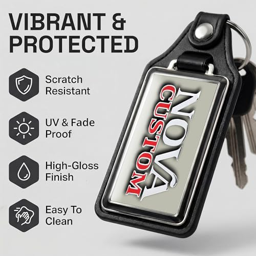 Image of Brotherhood Car Key Chain for Nova - Classic Models Keychain for Men and Women Gift Key Ring