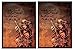 Legion Iconic Witch and CAULDRON 100 Matching Matte Finish Sleeves (fits Magic / MTG, Pokemon Cards)