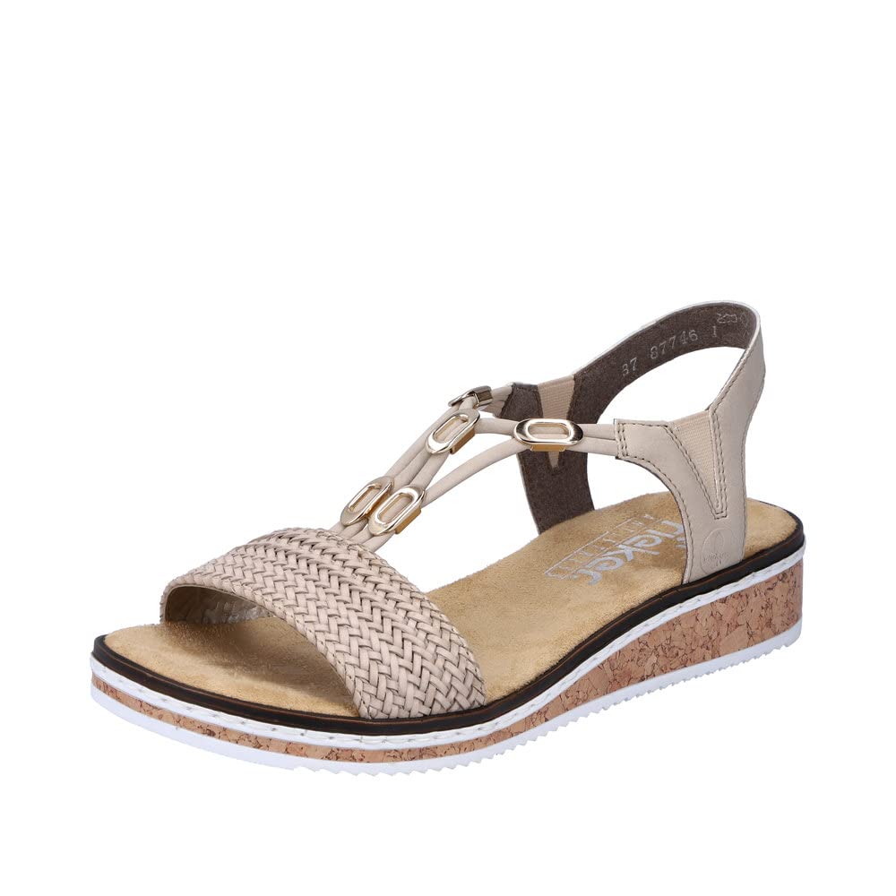 Rieker Damen V3662 Sandale