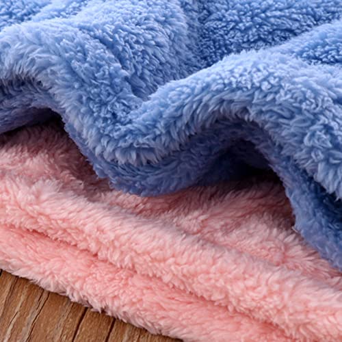 Toddler Boys Girls Winter Warm Fleece Flannel 𝐏ajama 2 Piece Set Matching 𝐒leep𝐰ear Set Tops Pants Outfits2