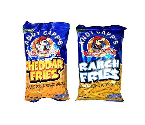 Any Capp&#39;s Flavored Fries Variety Pack, 3 oz, 2 Pack - Ranch Fries, Cheddar Fries