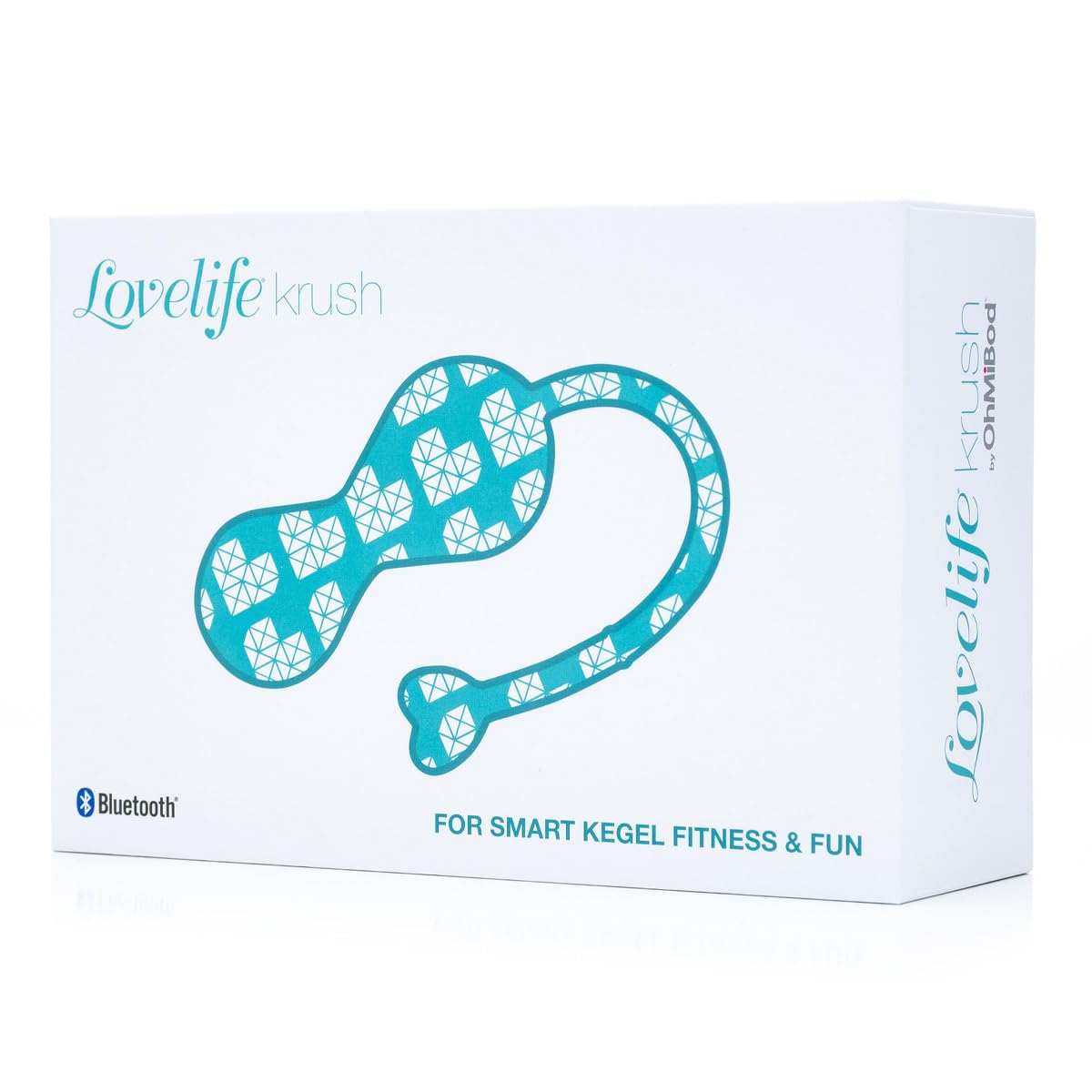 Lovelife by OhMiBod Krush App Connected Bluetooth Kegel Turquoise Turquoise Taille Unique