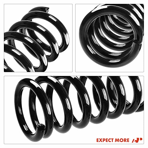 A-Premium 2Pcs Front Suspension Coil Spring Set Compatible With Chevrolet Blazer 1998-2005, S10 & Gmc Sonoma & Isuzu Hombre, Driver And Passenger Side, Replace# 15058962, 15059861 #TOP7