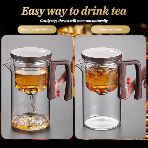 Théière en verre de haute qualité artisanale avec finitions épurées durables - 3