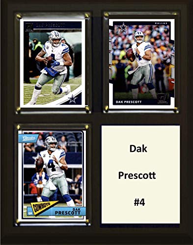 C&I Collectables NFL Dallas Cowboys Mens 810PRESCOTT3CNFL 8