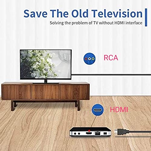 Cavo Adattatore Convertitore Hdmi Maschio A 3 Rca Audio Video Av 1080p Hdtv 1,5m TrAdE Shop Traesio