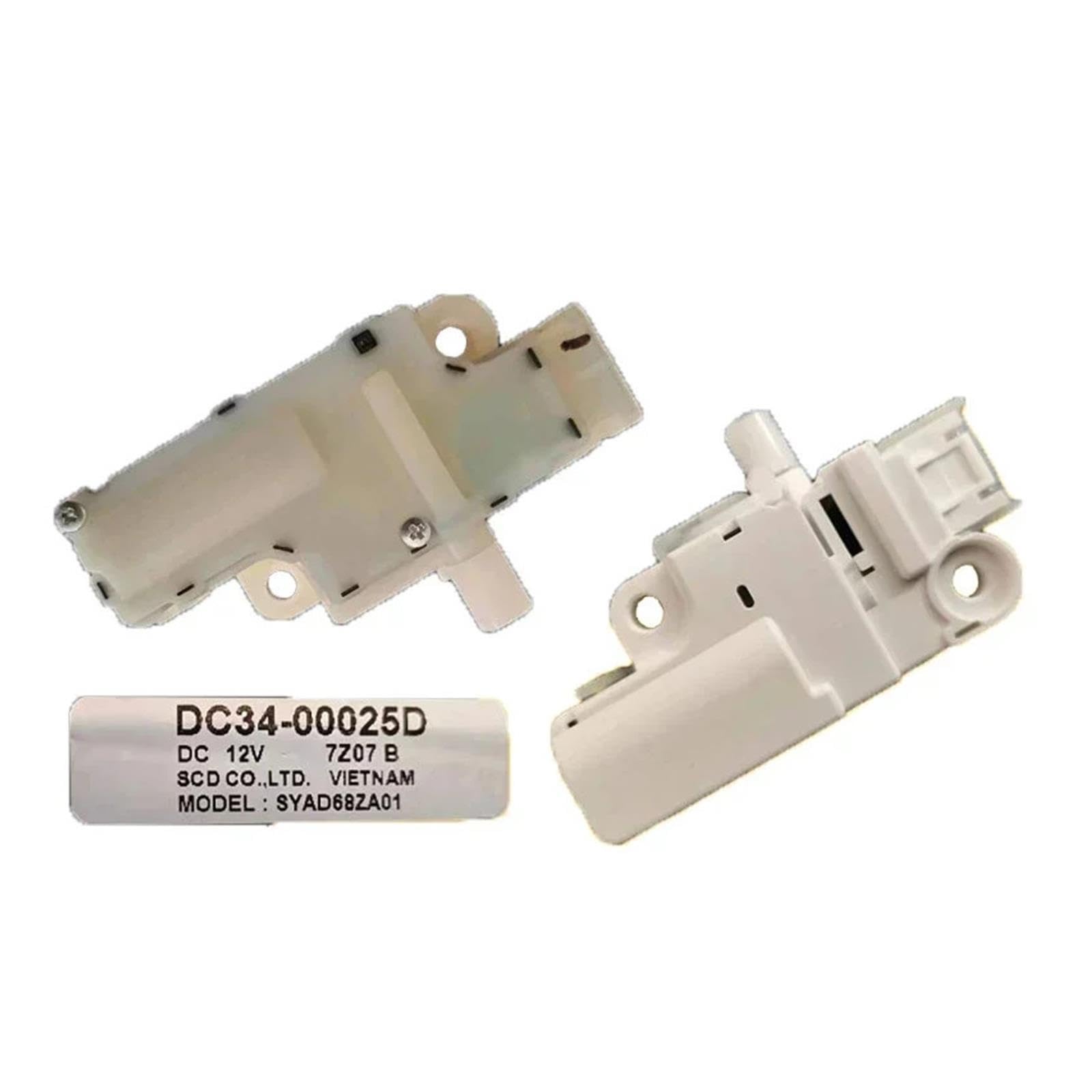 DC34-00025D Serratura Porta Lavatrice, Compatibile Con Pezzi Di Ricambio Samsung WW90K74150OX/SC/OW