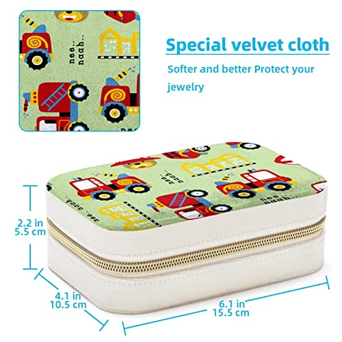 Rangement bijoux sans nœuds petit format rigide pour valise - 5