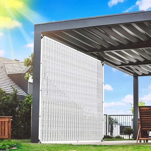 Couverture d'ombrage extérieure durable avec maillage renforcé - 7