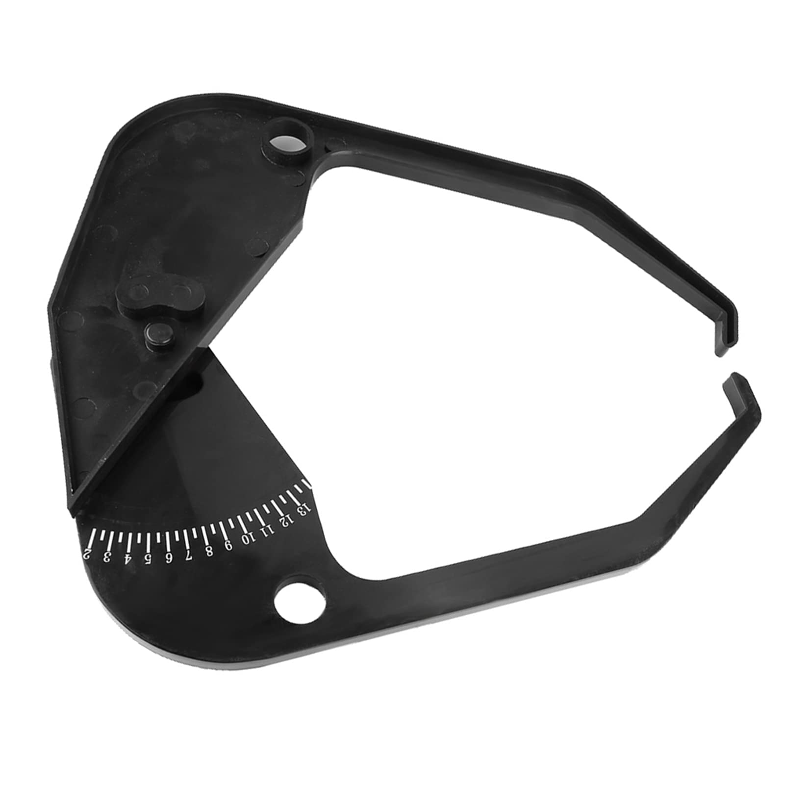 Étrier de Pneu ABS en Plastique Voiture équilibreur de Roue étrier Largeur de Jante Outil de Mesure échelle de Pneu, Outils d'atelier,équilibre à quatre roues