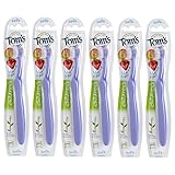 Tom's of Maine Kids BPA-Free Toothbrush, Soft, 6-Pack