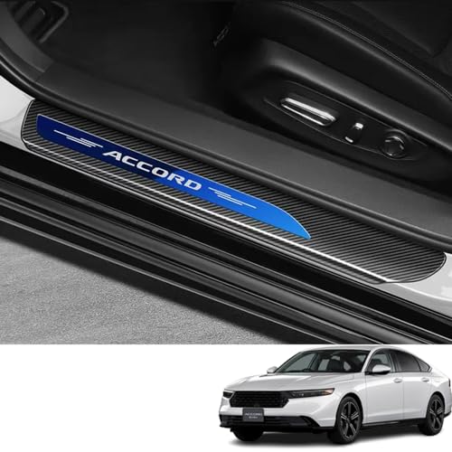 Bmolpt スカッフプレート適用ホンダ 新型アコード CY2 CY系(2024年3月~現行)SUS304ステンレス素材外側サイドステップ サイドドアステップガード内装 アクセサリー カスタム パーツ ステンレス サイドシル カー用品 汚れ防止 傷防止 専