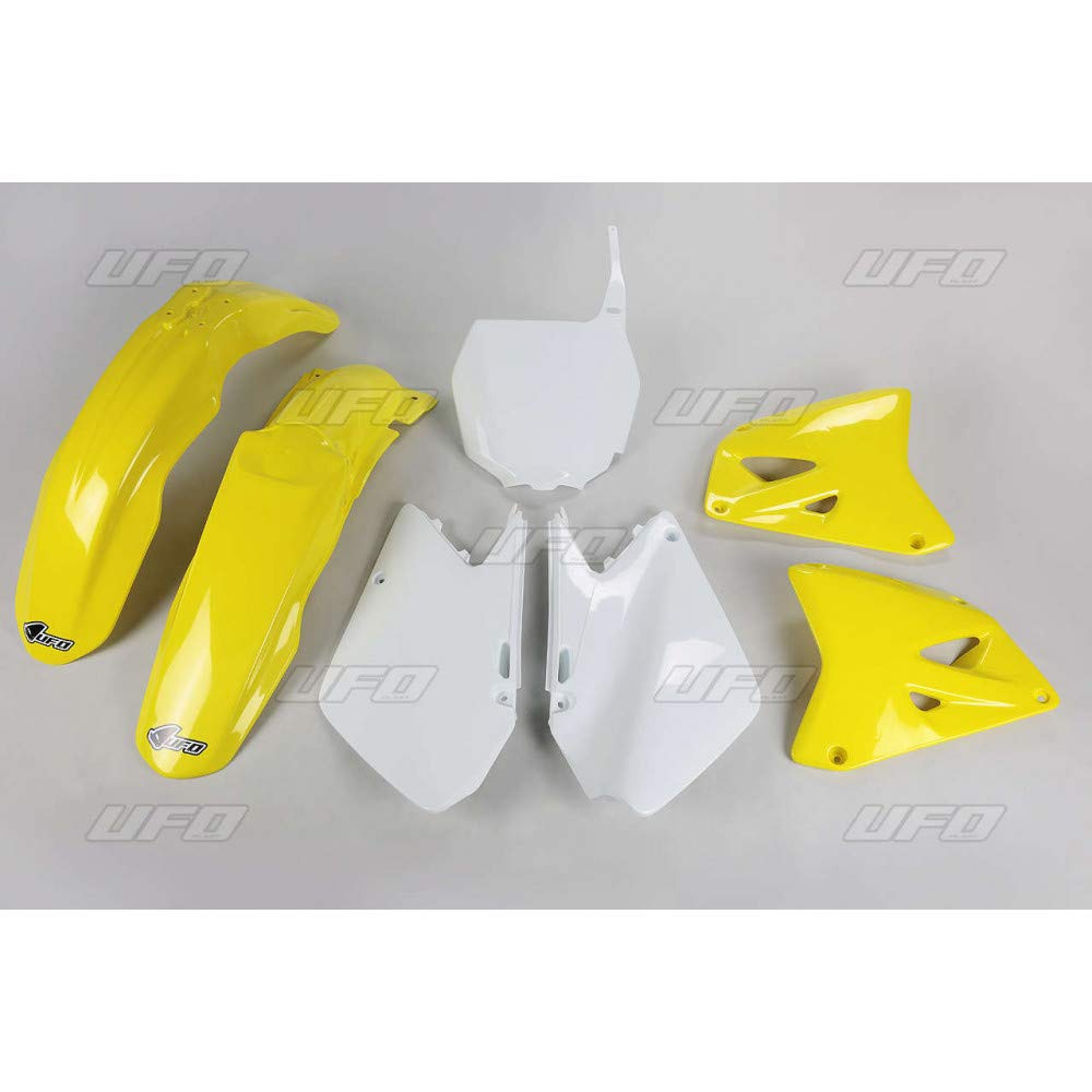 Kit plastica UFO Colore Originale Giallo/​Bianco Suzuki rm125/​250