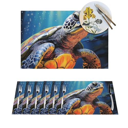 Sets de table antidérapants et résistants à la chaleur - 2