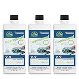 JaTop Isopropanol 99,9% Isopropylalkohol Reiniger inkl. Ausgießer - 3.000ml für Küche Haushalt & Industrie